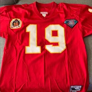 Joe Montana KC Chiefs home jersey